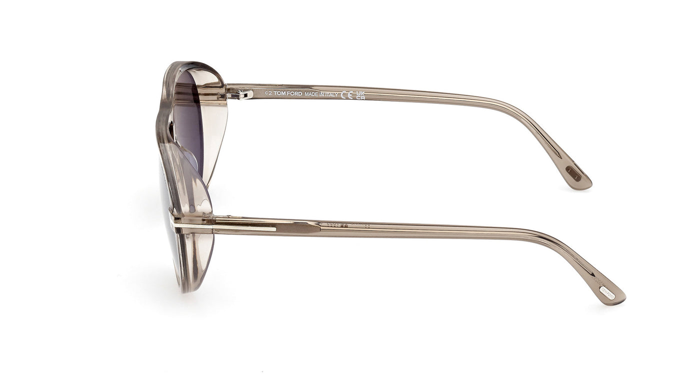 Tom Ford Marcus TF1023 Shiny Light Brown/Smoke #colour_shiny-light-brown-smoke