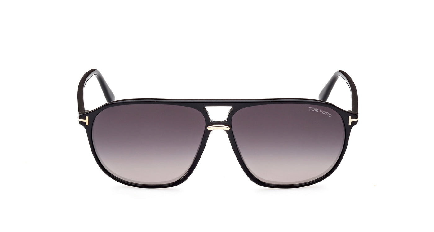 Tom Ford Bruce TF1026 Shiny Black/Smoke Gradient #colour_shiny-black-smoke-gradient