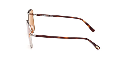 Tom Ford Fern TF1029 Shiny Dark Ruthenium/Brown Mirror #colour_shiny-dark-ruthenium-brown-mirror