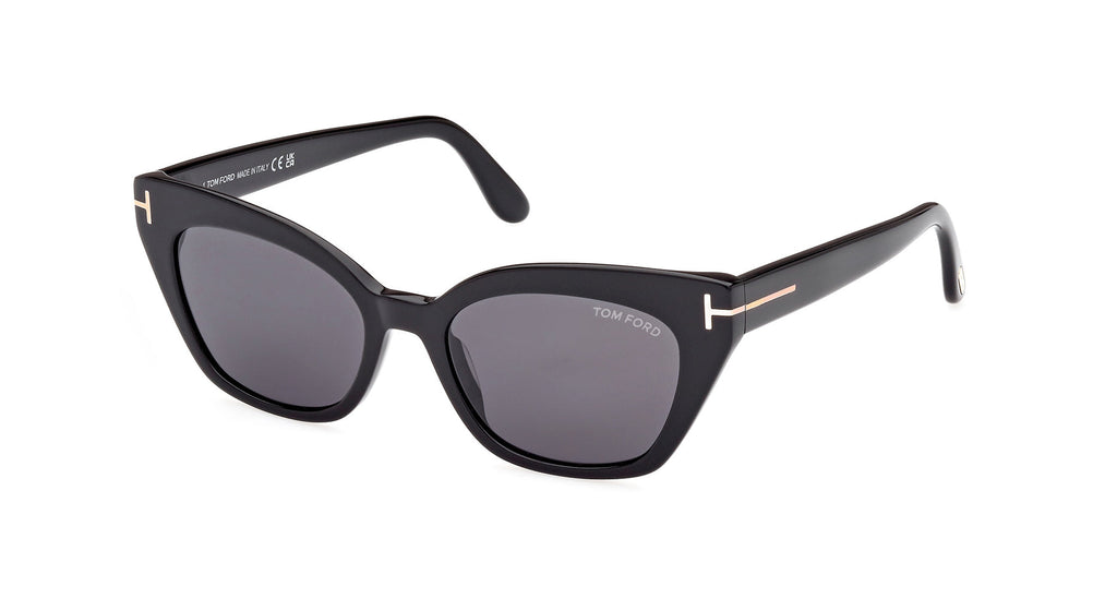 Tom Ford Juliette TF1031 Shiny Black/Smoke #colour_shiny-black-smoke