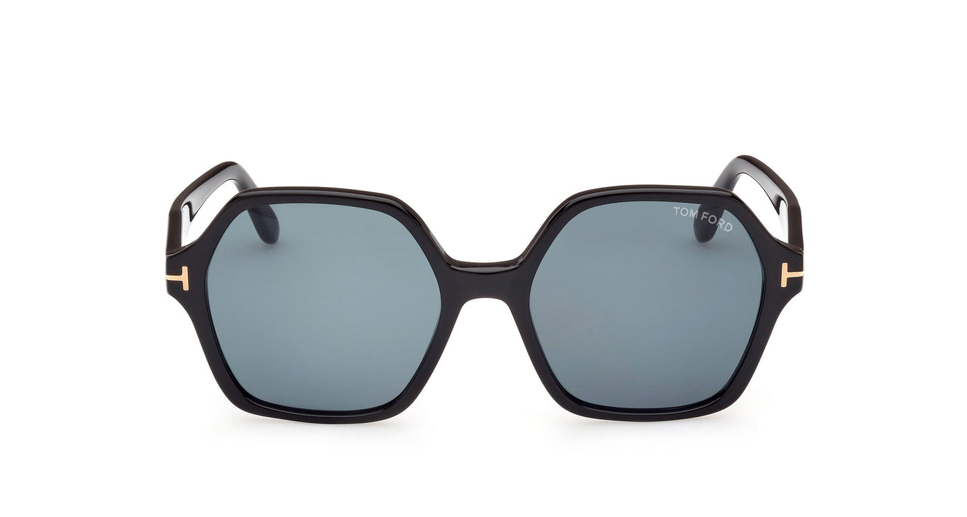 Tom Ford Romy TF1032 Shiny Black/Smoke #colour_shiny-black-smoke