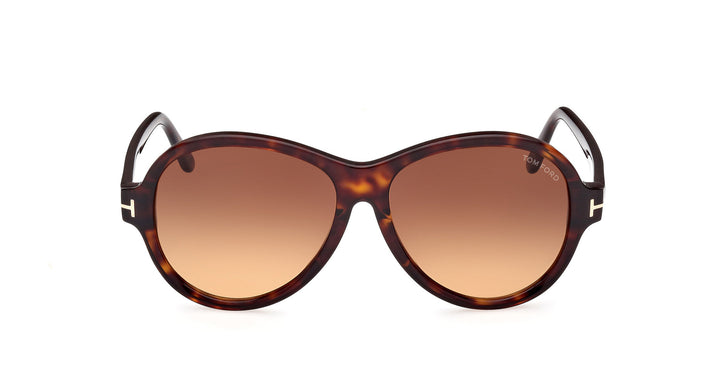 ✨美品✨TOM FORD Camryn TF1033 52F サングラス 鼈甲 Tom Ford Camryn TF1033 Aviator Sunglasses | Fashion Eyewear