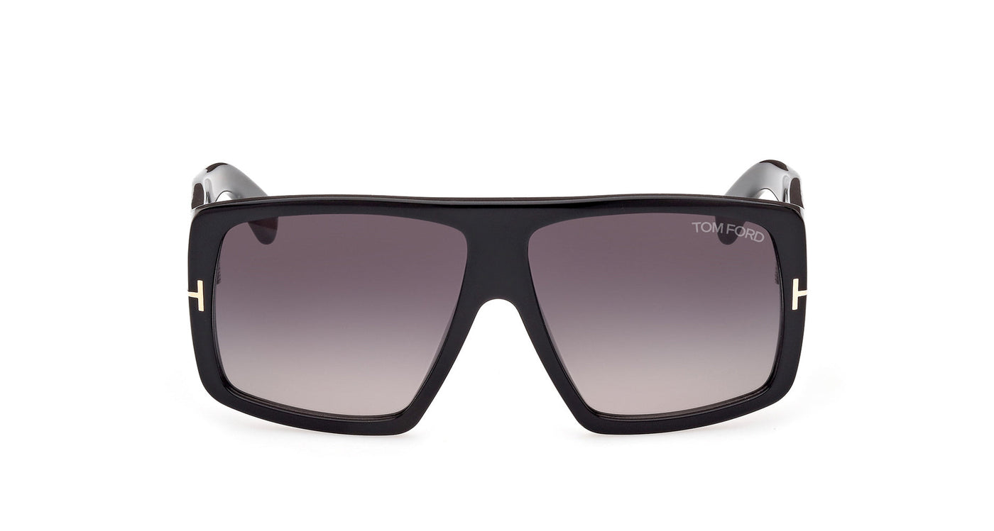 Tom Ford Raven TF1036 Shiny Black/Smoke Gradient #colour_shiny-black-smoke-gradient