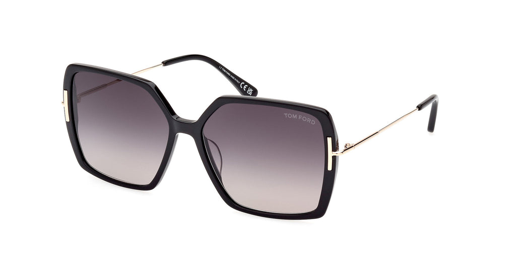 New, TOM FORD Joanna Sunglasses TF1039 52F Authentic Tom Ford Joanna Butterfly Sunglasses TF1039 25F Ivory 59mm  main image 4