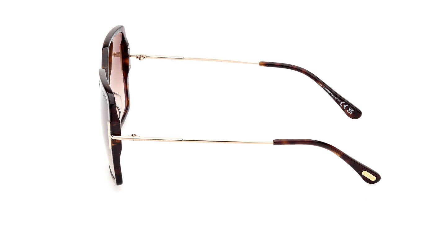 Tom Ford Joanna TF1039 Dark Havana/Brown Gradient #colour_dark-havana-brown-gradient