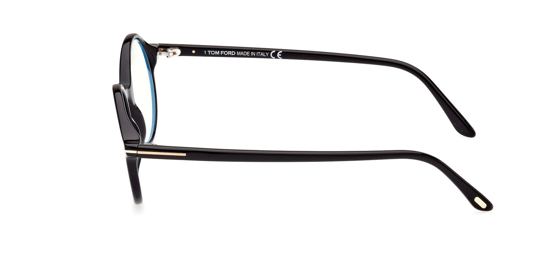 Tom Ford TF5834-B Round Glasses | Fashion Eyewear UK