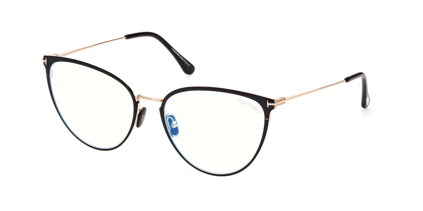 Tom Ford TF5840-B Blue Light Shiny Black #colour_shiny-black
