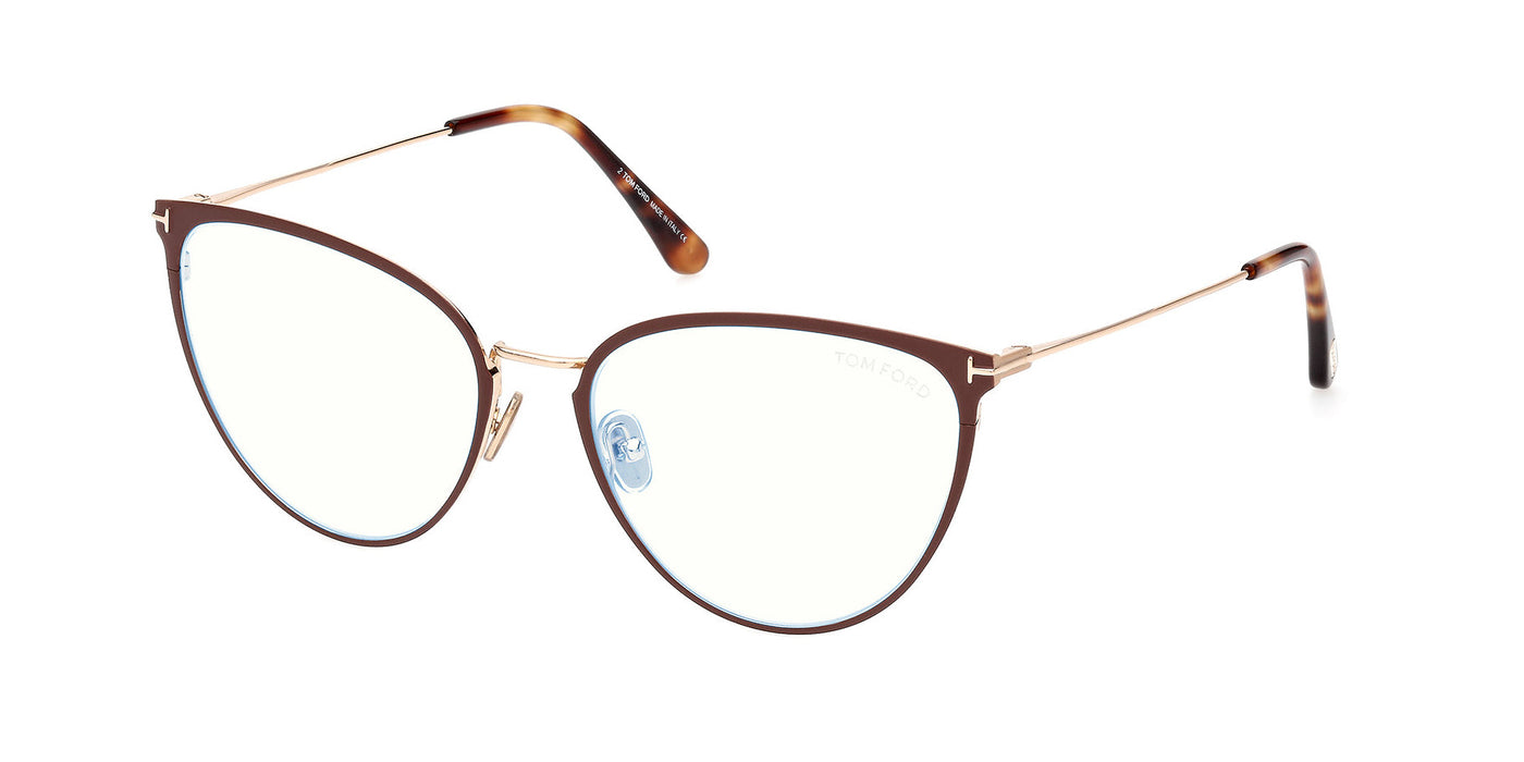 Tom Ford TF5840-B Blue Light Matte Light Brown #colour_matte-light-brown