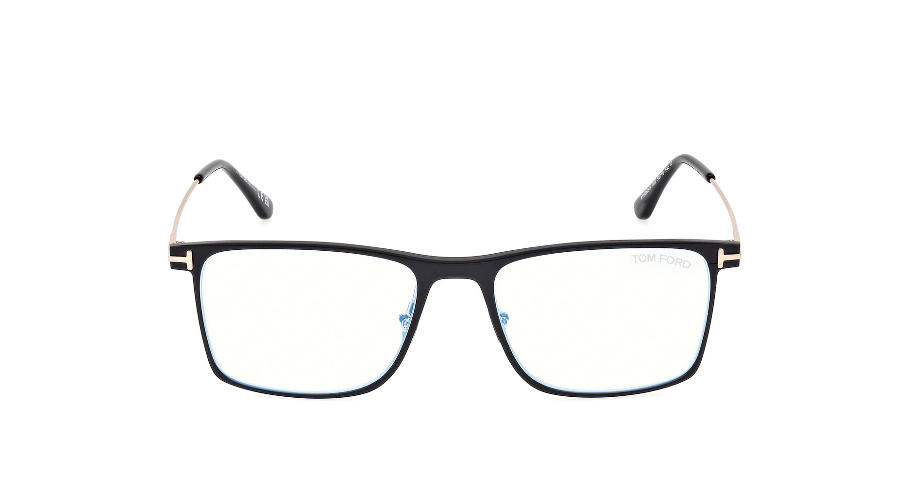 Tom Ford TF5865-B Blue Light Rectangle Glasses | Fashion