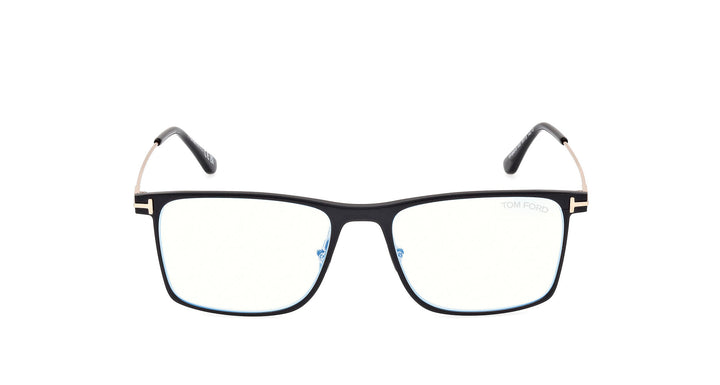 Tom Ford TF5865-B Blue Light Rectangle Glasses | Fashion