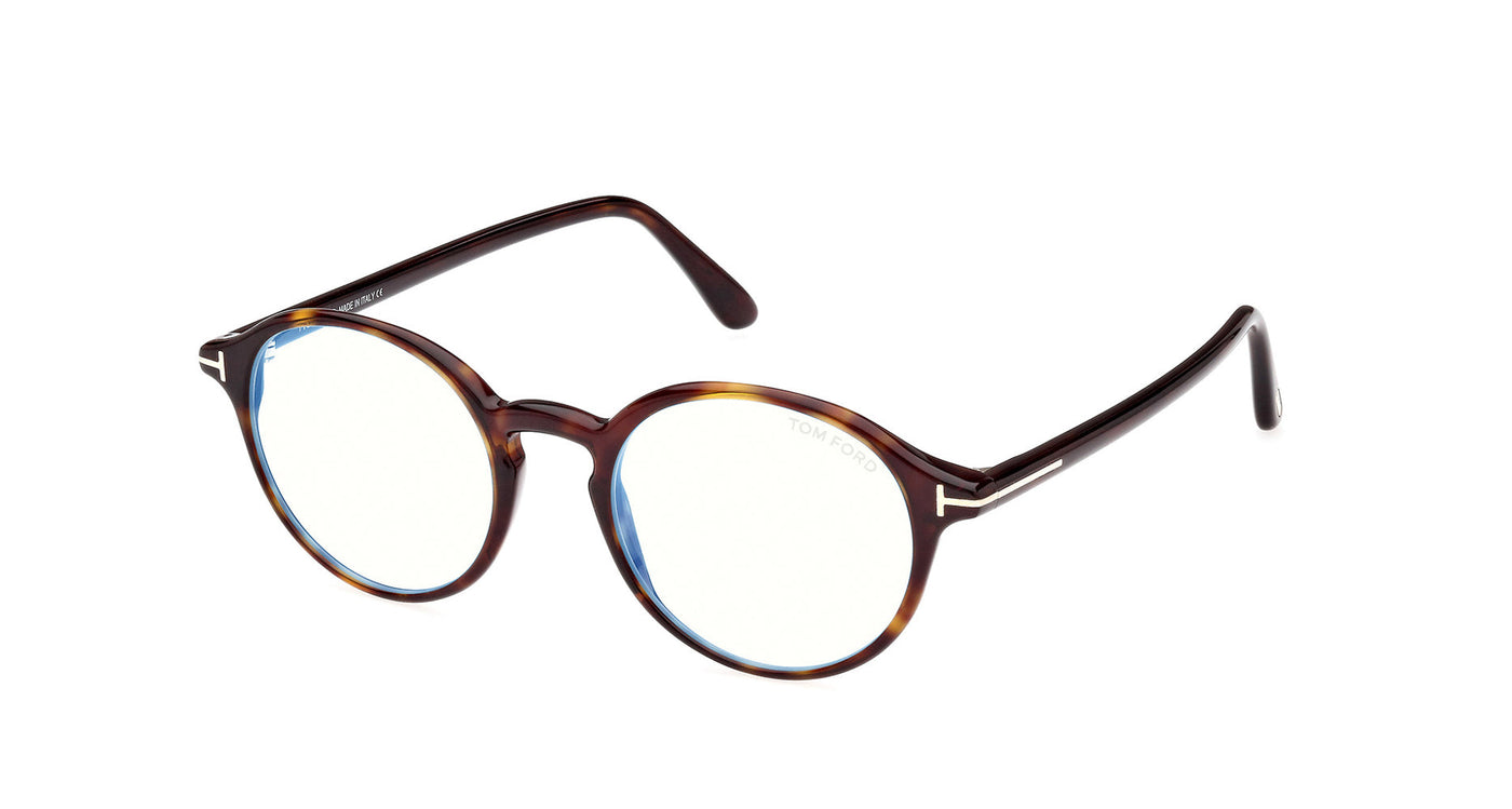 Tom Ford TF5867-B Blue Light Dark Havana #colour_dark-havana