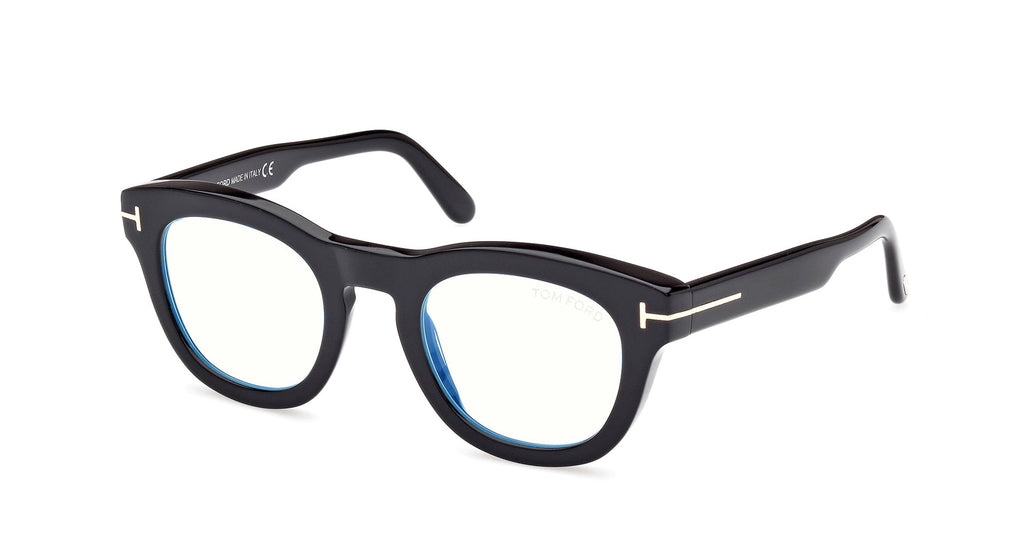 Tom Ford TF5873-B Blue Light Shiny Black #colour_shiny-black