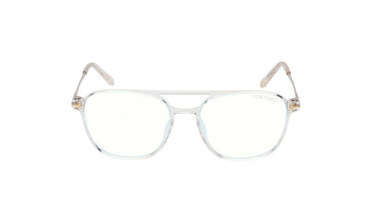 Tom Ford TF5874-B Blue Light Square Glasses | Fashion Eyewear US