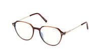 Tom Ford TF5875-B Blue Light Shiny Dark Brown #colour_shiny-dark-brown