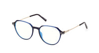 Tom Ford TF5875-B Blue Light Shiny Blue #colour_shiny-blue