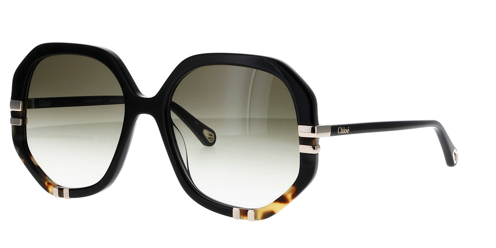 Chloe CH0105S Black/Green Gradient #colour_black-green-gradient