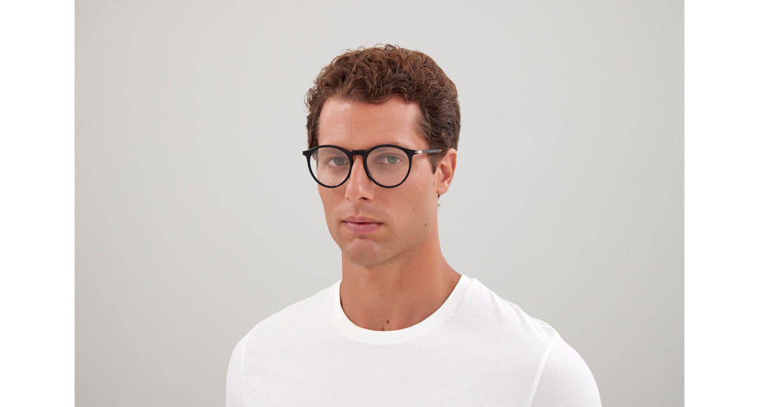 メガネ Gucci Eyeglasses GG1274O 001 Black Horn-Rimmed Unisex Gucci GG1274O 001 Black Eyeglasses for Man – LookerOnline