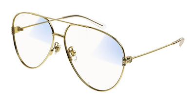 Gucci GG1280S Gold/Transparent Photochromic #colour_gold-transparent-photochromic