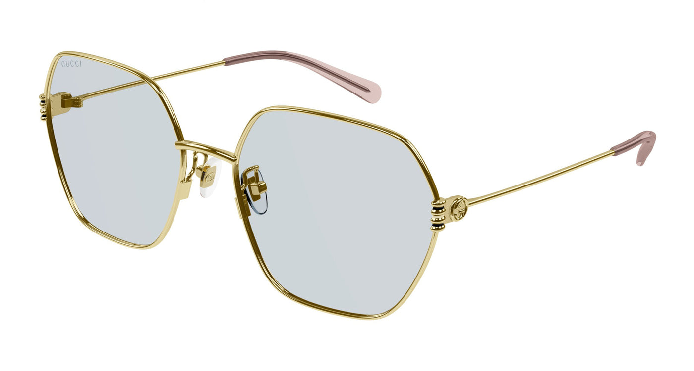 Gucci GG1285SA Gold/Light Blue #colour_gold-light-blue