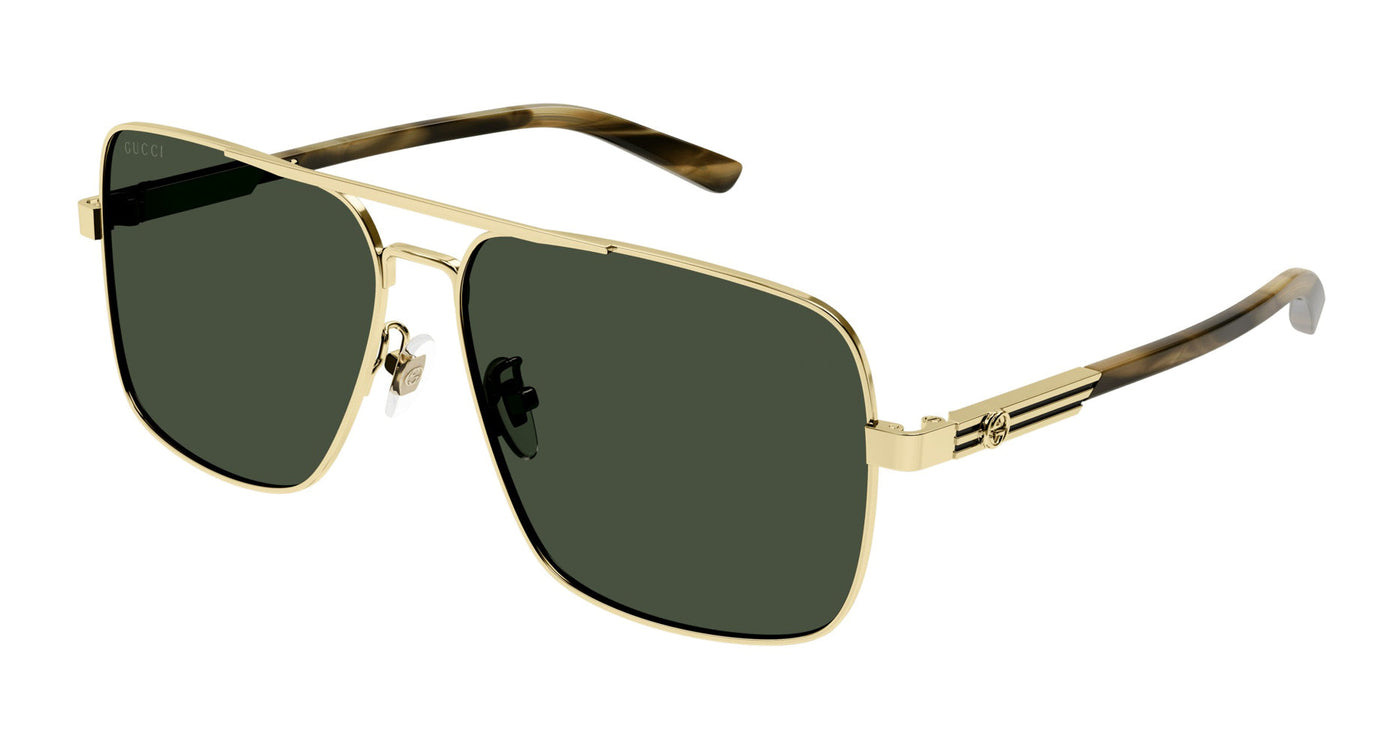 Gucci GG1289S Gold/Green #colour_gold-green