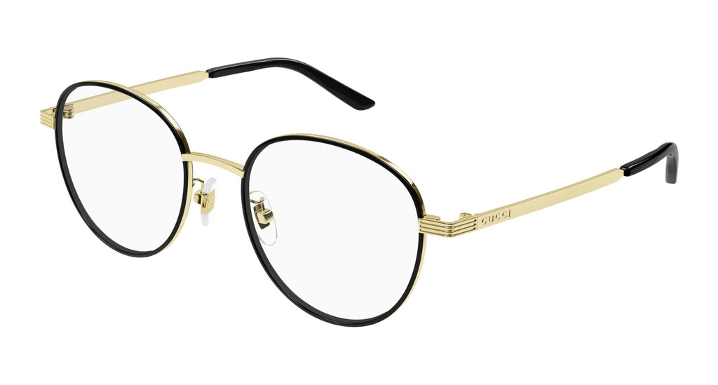 メガネ Gucci Frame GG1353OA 003 Luxury Windsor Round Asian Fit Gucci GG1353OA Oval Glasses | Fashion Eyewear
