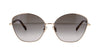 Jimmy Choo Marilia/G/SK Asian Fit Gold-Havana/Brown Gradient #colour_gold-havana-brown-gradient