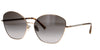 Jimmy Choo Marilia/G/SK Asian Fit Gold-Havana/Brown Gradient #colour_gold-havana-brown-gradient