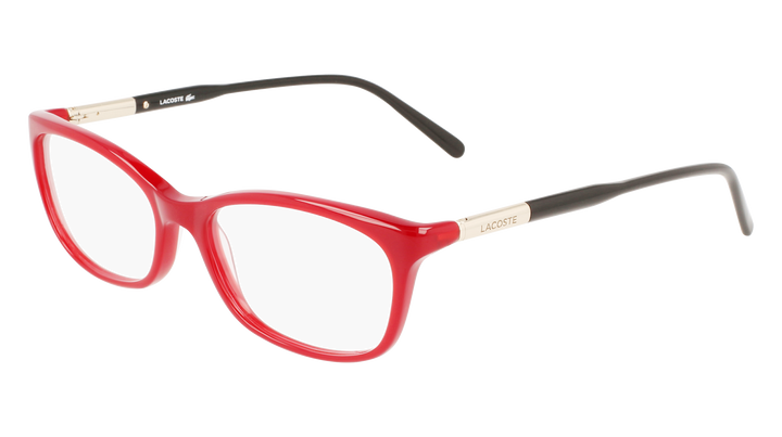 Lacoste Red Prescription Sunglasses Frames Lacoste Sunglasses Frame Only L781S 615 Red&white Square 52  main image 4