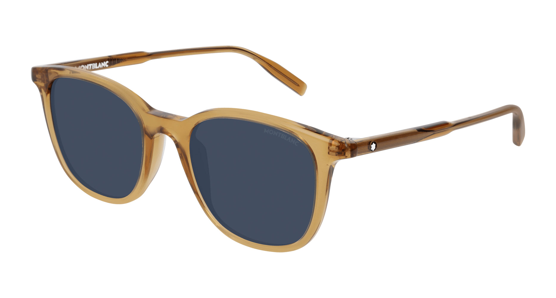 Montblanc MB0006S Square Sunglasses | Fashion Eyewear US