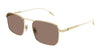 Montblanc MB0218S Gold/Brown #colour_gold-brown