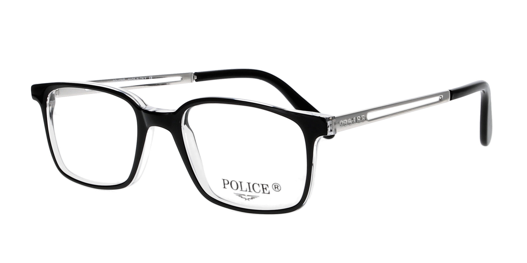 Police V1252 Rectangle Glasses | Fashion Eyewear