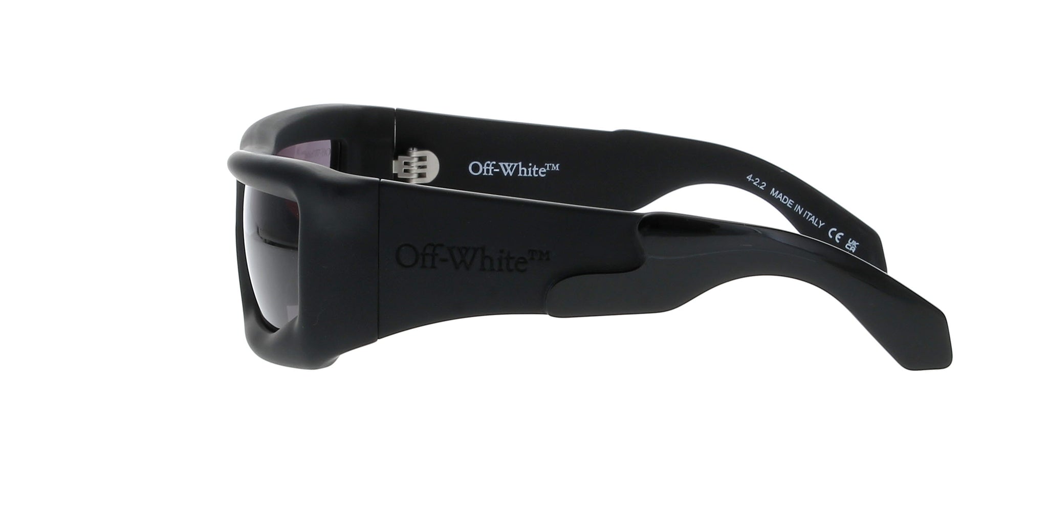 Off-White Vulcanite Sunglasses in translucent| Designer Sunglasses