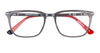 Superdry SDO-HALFTONE Grey Red #colour_grey-red