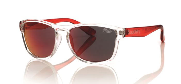Superdry SDS-ROCKSTAR Clear Red/Red #colour_clear-red-red