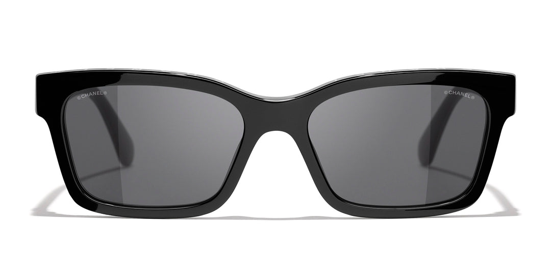 CHANEL 5417 Square Acetate Sunglasses Fashion Eyewear