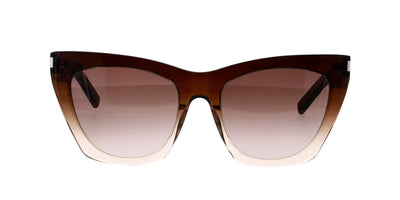 Saint Laurent SL 214 KATE Brown-Brown-Gradient #colour_brown-brown-gradient