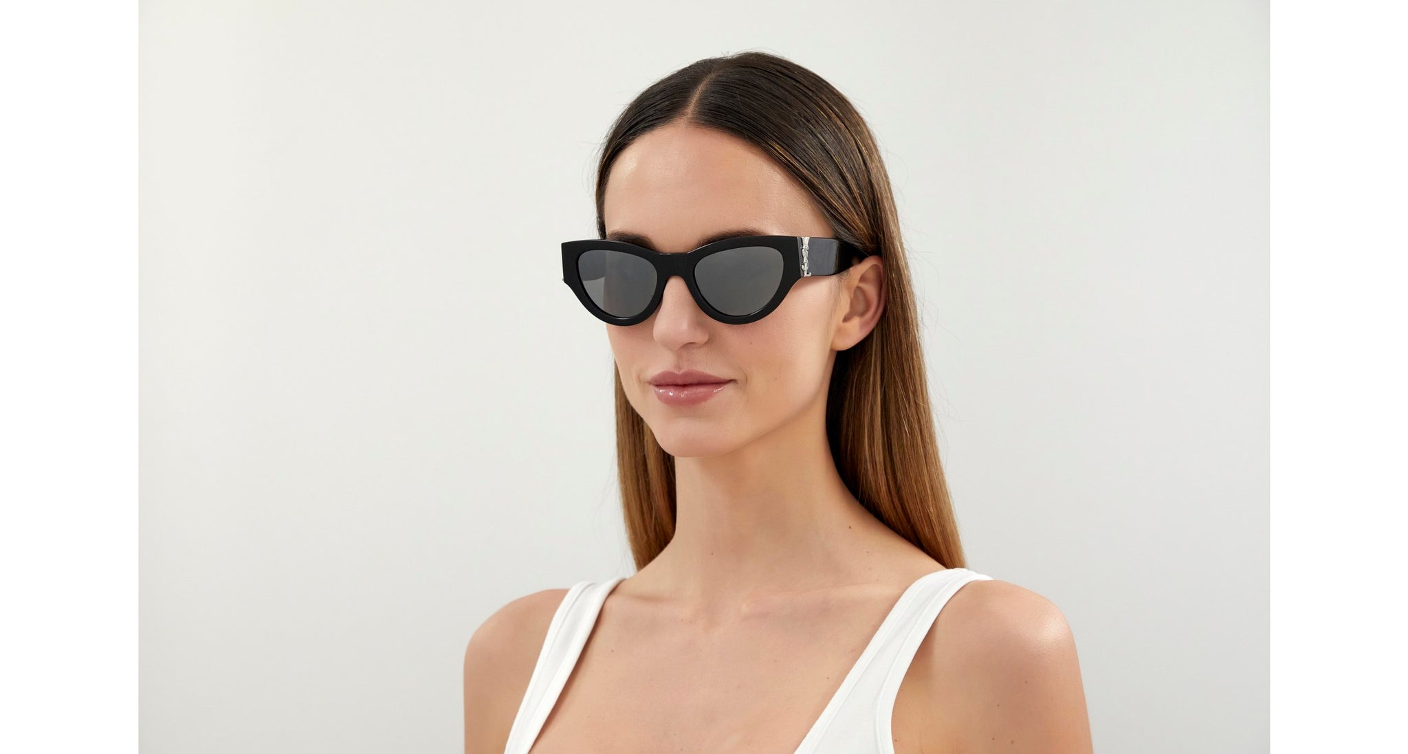 Saint Laurent SLM94 Sunglasses in Black