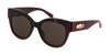 Mulberry SML172 Bordeaux-Dark Havana/Brown #colour_bordeaux-dark-havana-brown