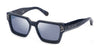 Philipp Plein SPP005M Marbled Blue/Blue-Mirror Silver #colour_marbled-blue-blue-mirror-silver