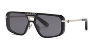Philipp Plein SPP008M Shiny Black/Smoke #colour_shiny-black-smoke