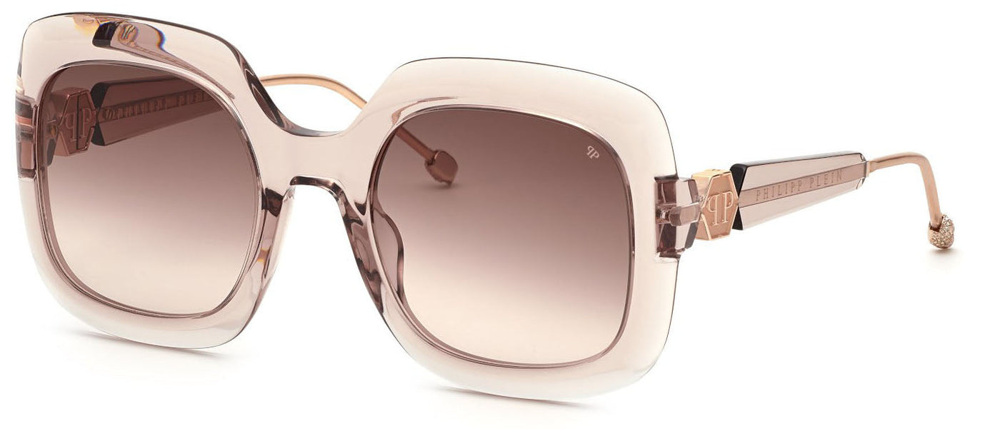 Philipp Plein SPP065S Transp Beige/Brown Gradient #colour_transp-beige-brown-gradient