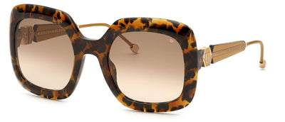 Philipp Plein SPP065S Shiny Leopard/Brown Gradient #colour_shiny-leopard-brown-gradient