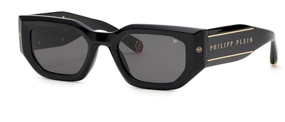 Philipp Plein SPP066M Shiny Black/Smoke #colour_shiny-black-smoke