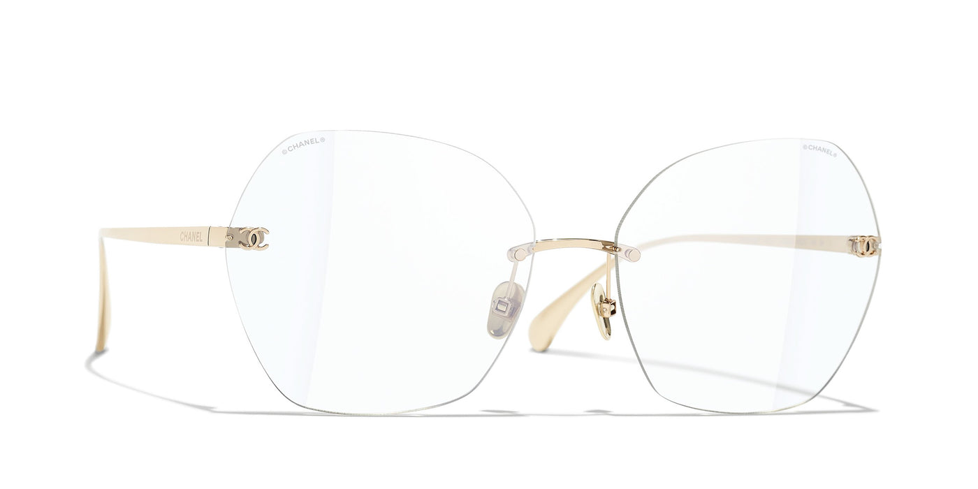 CHANEL 4271T Gold & Black/Transparent #colour_gold-black-transparent