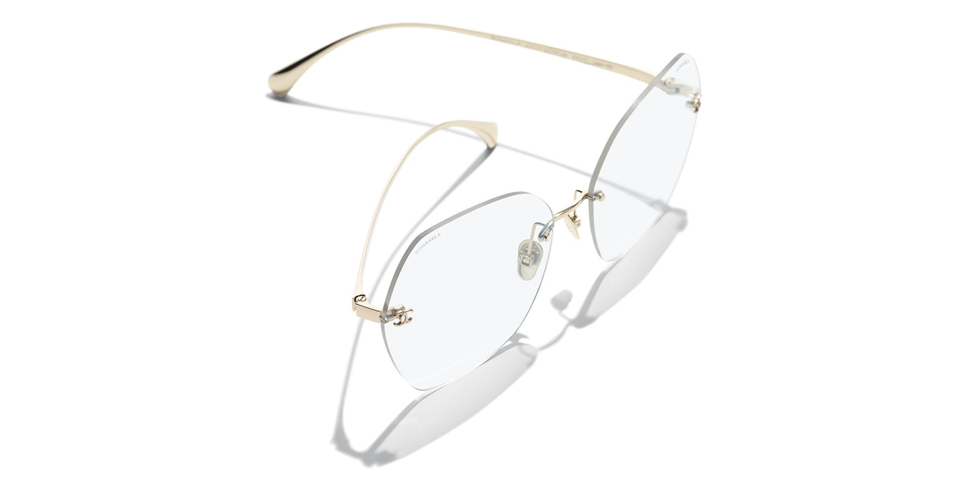 CHANEL 4271T Gold & Black/Transparent #colour_gold-black-transparent