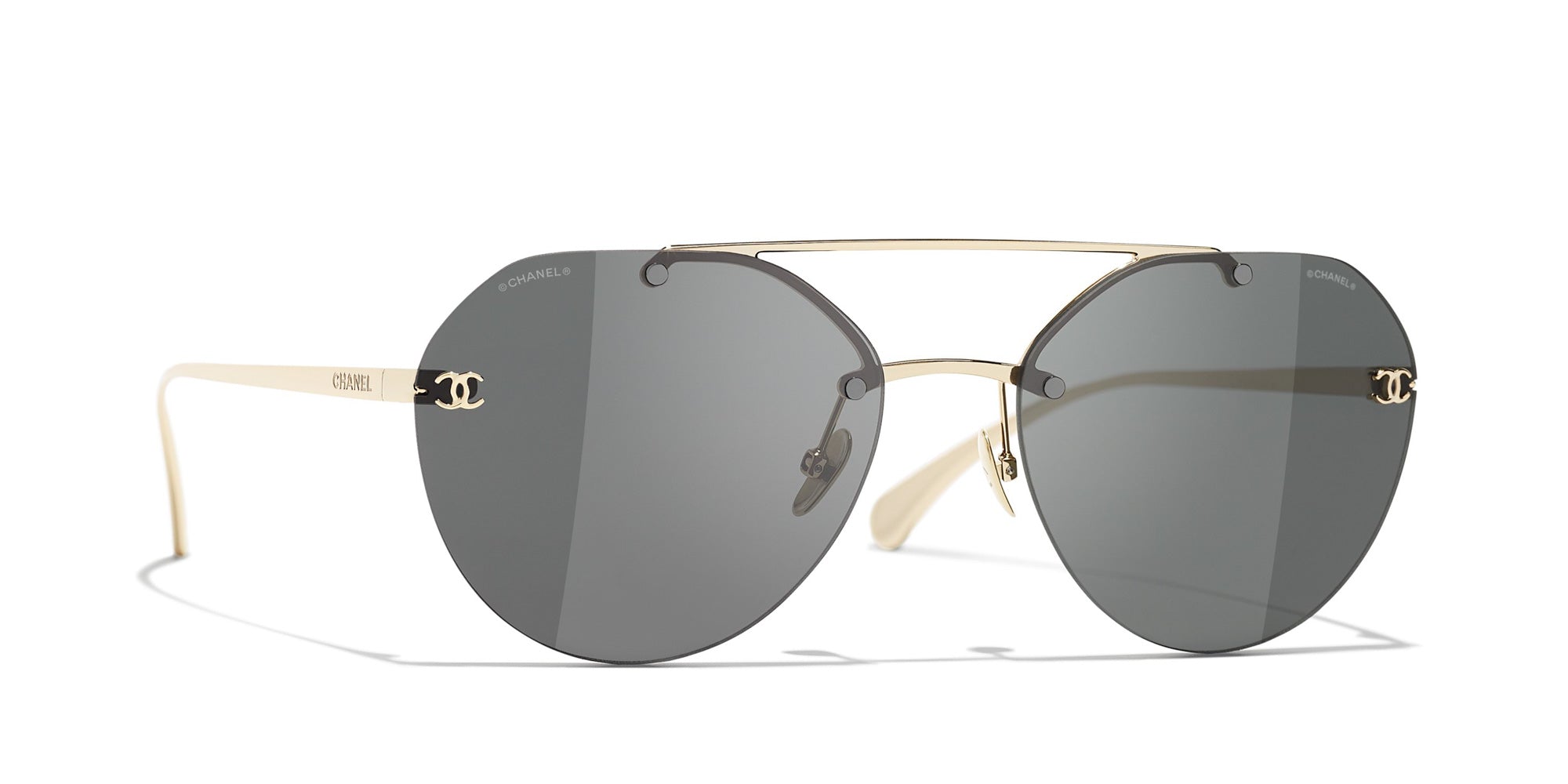 Chanel 4272T Pilot Sunglasses
