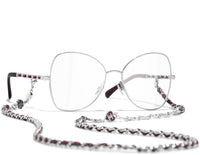 CHANEL 2205Q Silver & Burgundy #colour_silver-burgundy