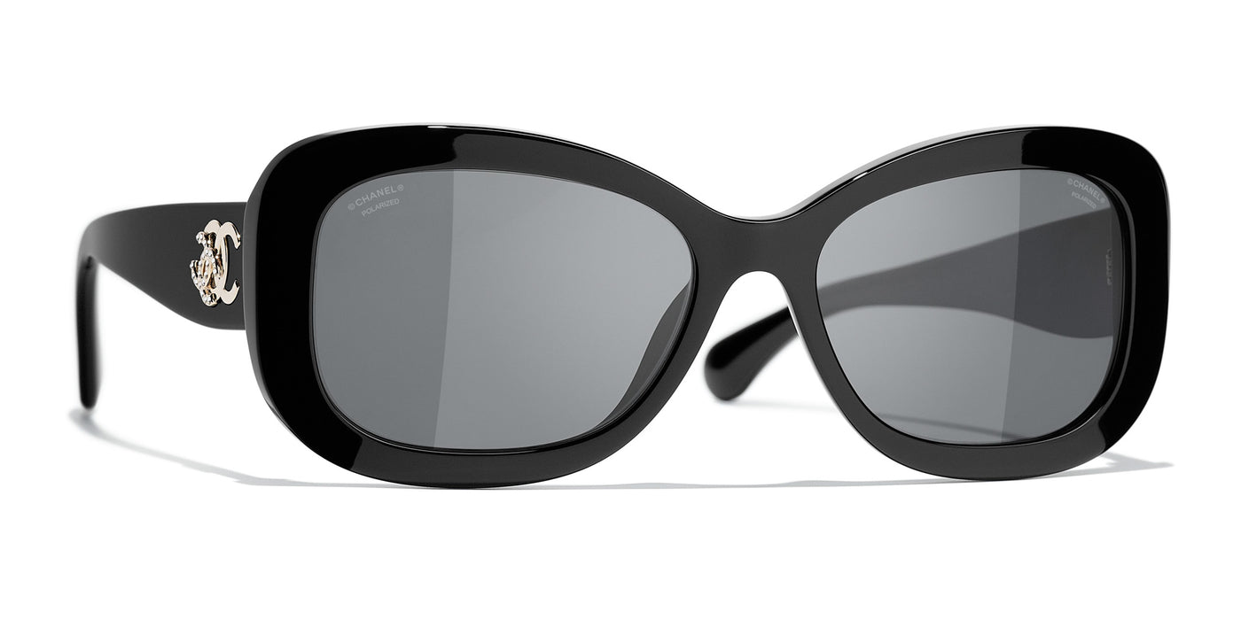 Chanel 5468B Black/Grey Polarised #colour_black-grey-polarised