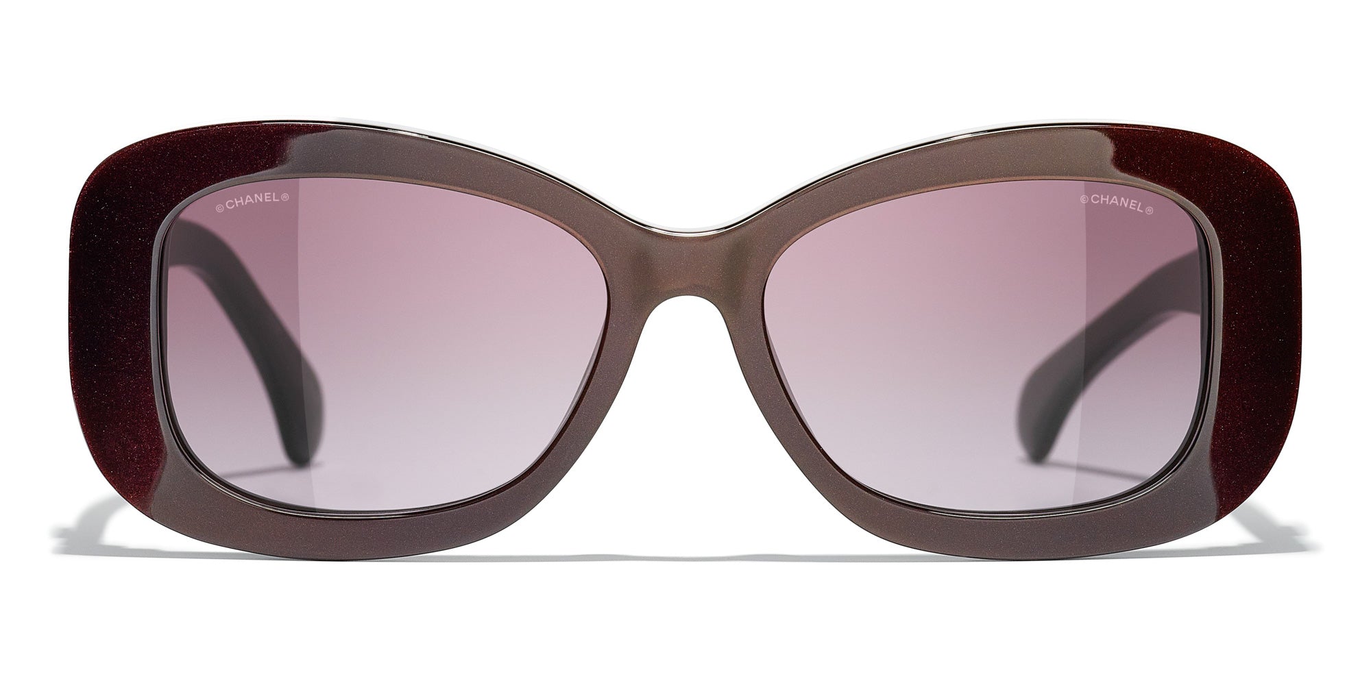 Chanel Oval Sunglasses 2023-24FW, White