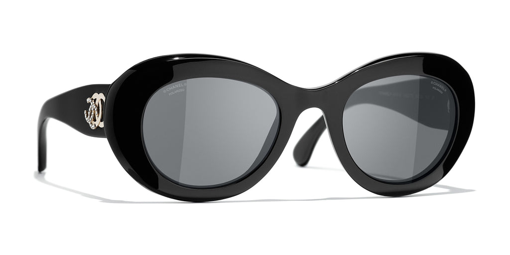 Chanel oval on sale sunglasses